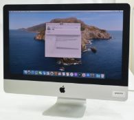 1 x Apple iMac 21.5 Inch Desktop Computer - Features an Intel Core Quad Core 2.7Ghz Processor, 8GB