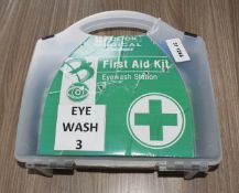 1 x Astroplast Eyewash First Aid Kit Plus Two Packs of Hand Towels