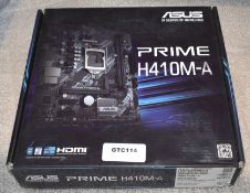 1 x Asus Prime H410M-A Intel LGA1200 Motherboard - New Boxed Stock