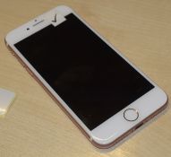 1 x Apple Iphone 7 32GB Rose Gold - Factory Reset - Good Condition - Ref: JM154 - CL1009 - Location: