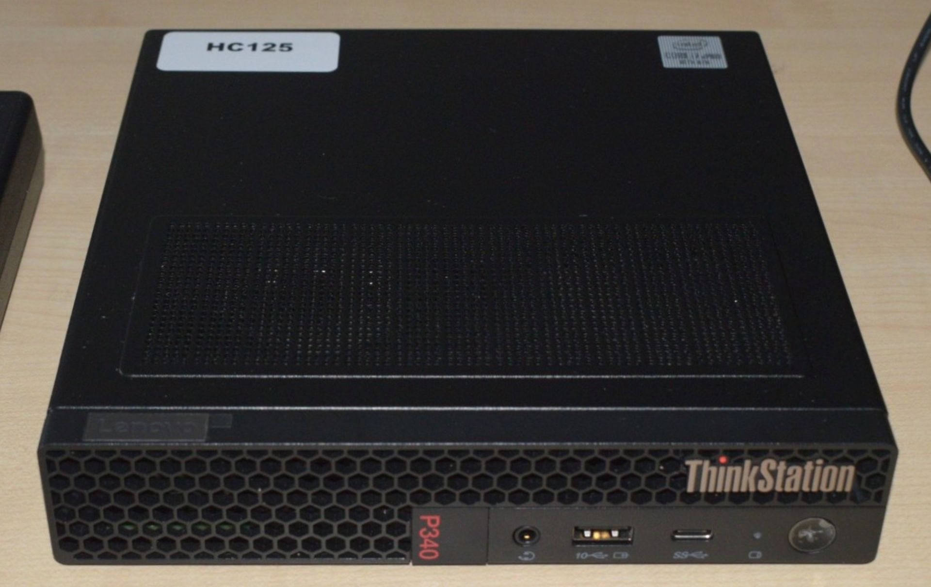 1 x Lenovo P340 Tiny Workstation Desktop PC - Type 30DF - Features an Intel i7-10700T Processor - Image 2 of 9