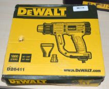 1 x DeWALT D26411 1800W Electric Heat Gun 240V - Unused in Original Box