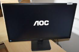 1 x AOC 27 Inch LED Computer Monitor - Model: 27E1H