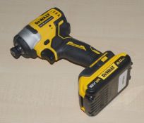 1 x DeWalt DCF809N 18v XR Brushless Compact Impact Driver - Charger Not Included