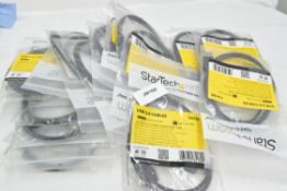 20 x Startech USB Printer Cables - New in Packets