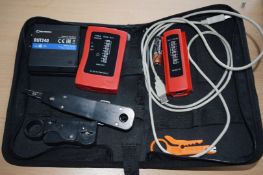 1 x Assorted Collection of Ethernet Tools with Case - Includes a Teltonika RUT241 Industrial 4G