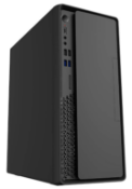 1 x CIT SI001BK Slim Micro ATX SFF PC Case With Type C Port - New Boxed Stock