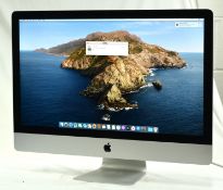 1 x Apple iMac 27 Inch Desktop Computer - Features an Intel Core Quad Core 2.9ghz  Processor, 16GB