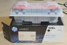 1 x Genuine HP 508a Black Toner Cartridge