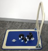 1 x Folding Platform Trolley Cart with 150 kg Load Capacity - Platform Size: 48 x 73 cms