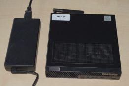 1 x Lenovo P340 Tiny Workstation Desktop PC - Type 30DF - Features an Intel i7-10700T Processor