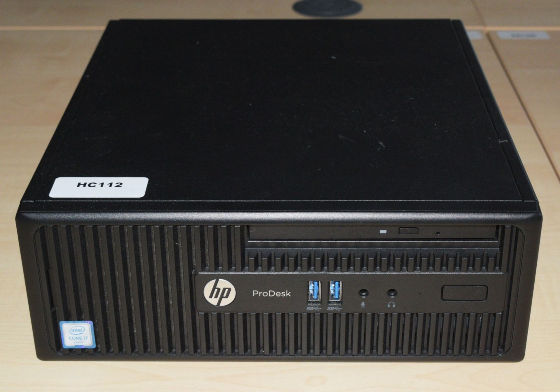 1 x HP ProDesk 400 G3 Small Form Factor PC Featuring an Intel i7-6700 Processor and 16GB Ram - Image 2 of 3