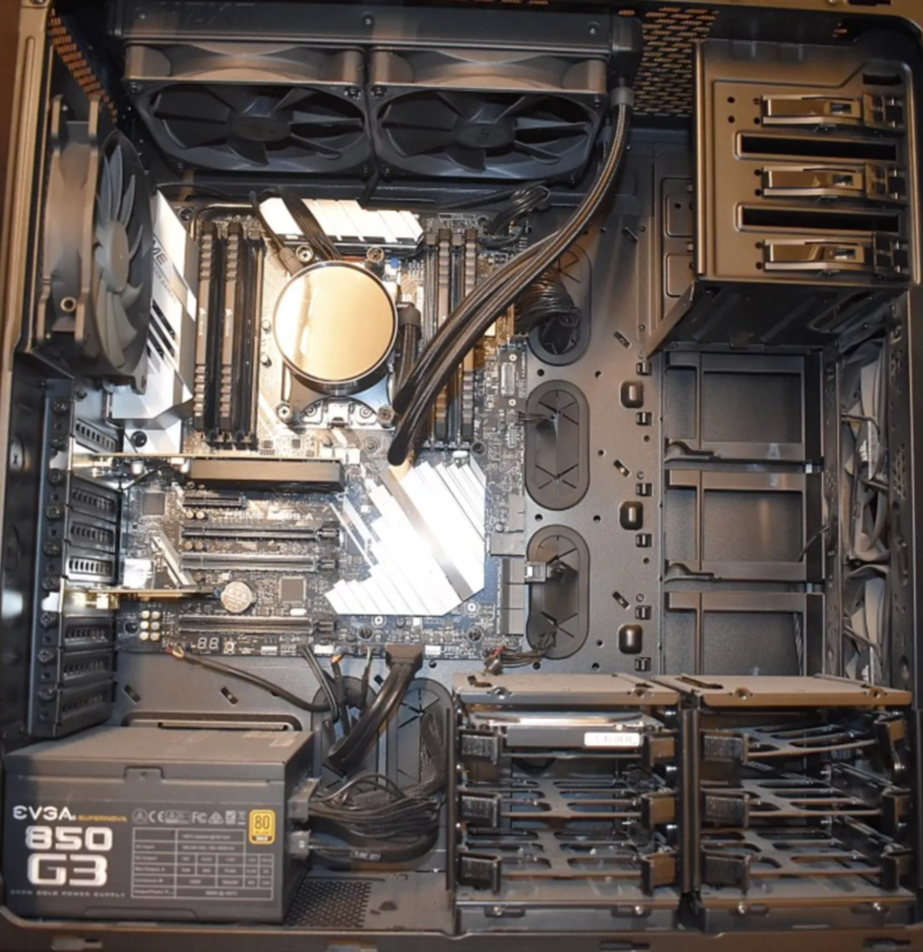 1 x Desktop PC Featuring AMD Threadripper 1950X Processor With NZXT Liquid Cooler, Asus Prime X399-A - Image 6 of 7