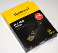 1 x Intenso M.2 High Speed 240GB SSD Solid State Drive - New Boxed Stock