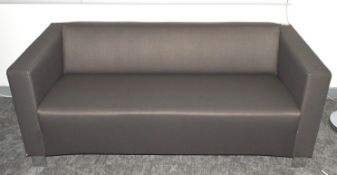 1 x Contemporary Three Seater Reception Sofa - From the Studio Range by BN Office Solutions