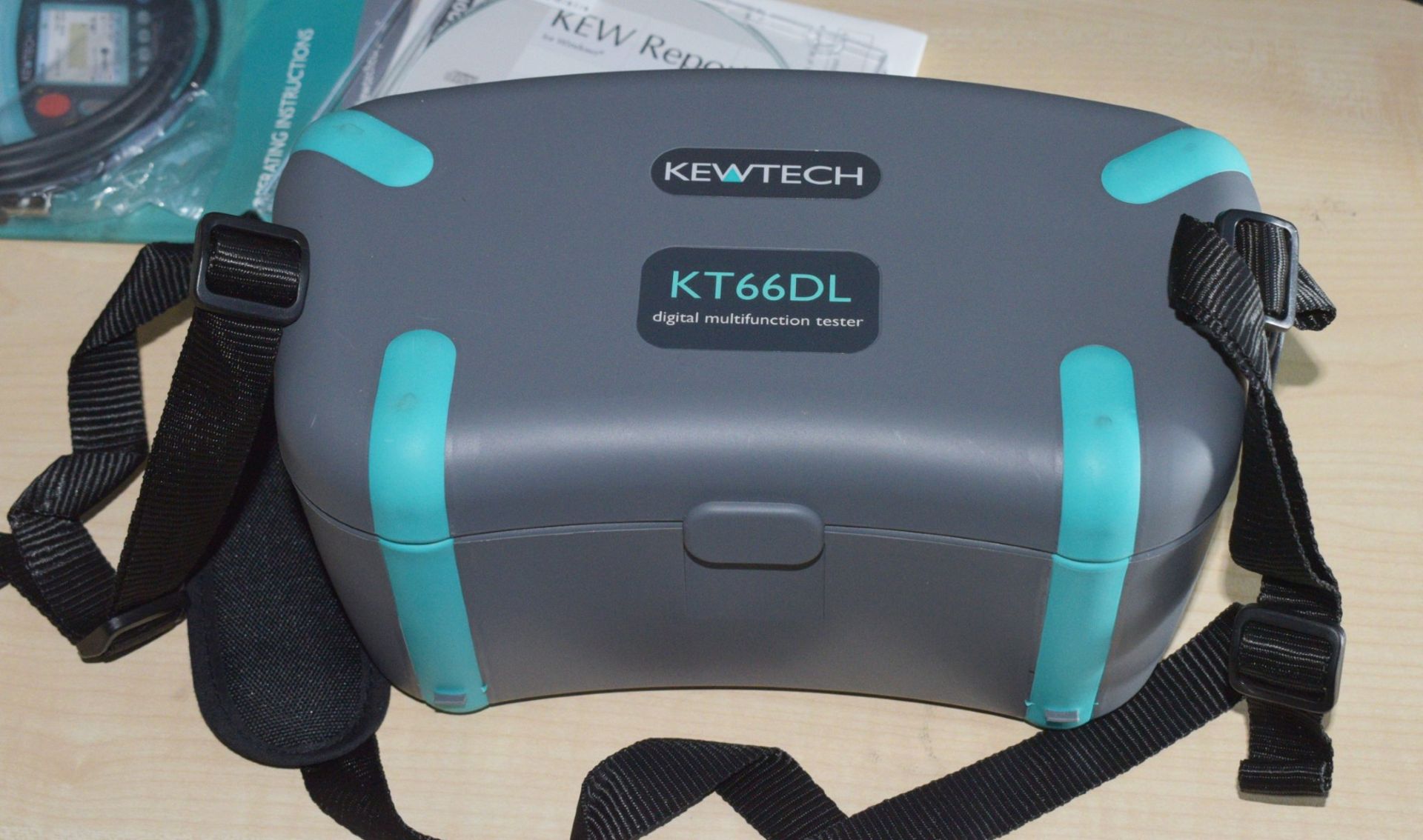 1 x Kewtech KT66DL 12-in-1 Multifunction Tester with EV Testing Capacity - Includes Case - Image 7 of 11