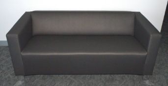 1 x Contemporary Three Seater Reception Sofa - From the Studio Range by BN Office Solutions