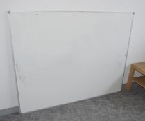 1 x Large Office Whiteboard - Size: 151 x 122 cms