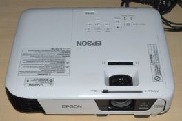 1 x Epson H730B 720p 3LCD Film Projector with Original Carry Case