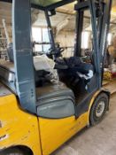 1 x JUNGHEINRICH Double Mast Gas Forklift, 2015, 2500KG Gas TFG 425S, Full Working Order with Key