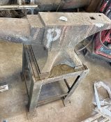1 x Large Anvil On Table - Ref: DL037 - CL1069 - Location: Aylesbury HP18Collection Details: