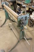 1 x Manual Sheet Metal Folding, Bedding Rollers - Ref: DL067 - CL1069 - Location: Aylesbury