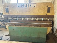 1 x Promecam Press / Sheet Bending Machine - Ref: DL007 - CL1069 - Location: Aylesbury