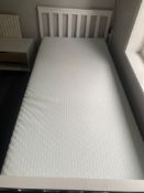 1 x Single Bed With Memory Foam Mattress - CL999 - NO VAT ONTHE HAMMER - Location: Altrincham