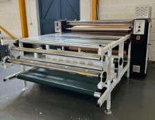 1 x Eastsign Rotary Thermal Heat Transfer Press - Model: MOT-1742F - Year: 2021 - S/N: MOT0410