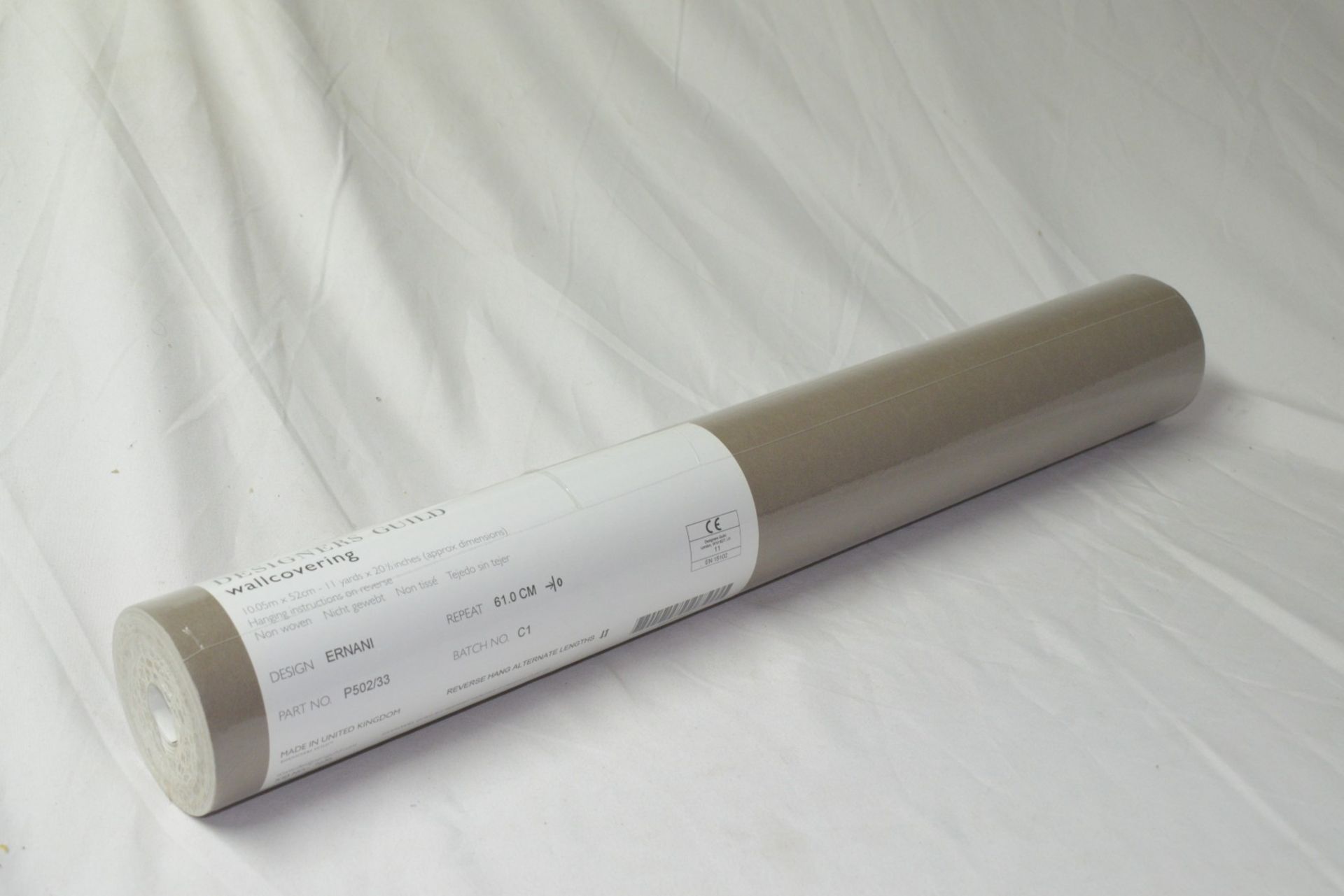 3 x 10m Rolls of Designers Guild 'Ernani' Designer Wallpaper - Colour: Cocoa - Product Code: - Image 6 of 7