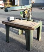 1 x DeWalt Radial Arm Saw - Woodworking Machine - 3 Phase