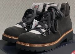 1 x Pair of Designer Olang Women's Winter Boots - Merano.Win.BTX 816 Antracite - Euro Size 36 -