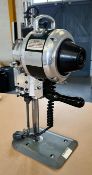 1 x Vertical Knife Electric Leather Cutting Machine - Dimensions: H55 x W19 x D27 cms