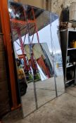 1 x Luxury Full-length Tri-fold Illuminated 2.35-Metre Tall From Invite-Only Fitting Room Dressing