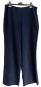 1 x Pair of EDOUARD VERMEULEN / NATAN+ Ladies' Designer Trousers Pants in Blue - Size: EU48 -