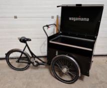 1 x Christiania Three Wheel Event Bike - Single Speed Bike Featuring A Secure Box With Gas Lift