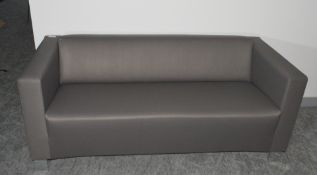 1 x Contemporary Three Seater Reception Sofa - From the Studio Range by BN Office Solutions - RRP £1
