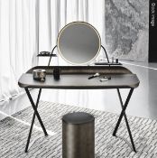 1 x CATELLAN ITALIA 'Cocoon Trousse' Designer Dressing Table with Mirror - Original Price £3,410