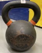 1 x Mirafit Cast Iron 24kg Kettle Bell Weight - 24KG / 53LB