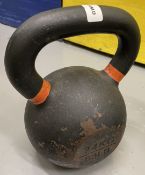 1 x Mirafit Cast Iron 16kg Kettle Bell Weight