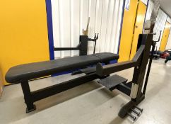 1 x Plate Loaded Leverage Bench Press - Heavy Duty Commercial Gym Equipment