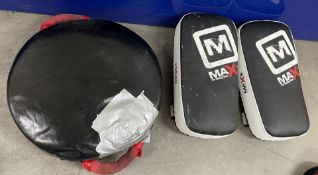 1 x Pair of Boxing Strike Pads and 1 x Focus Boxing Pad
