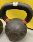 1 x Mirafit Cast Iron 24kg Kettle Bell Weight - 24KG / 53LB