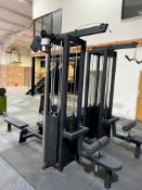 1 x Watson Selectorised Lat Pulldown Multi Station Gym with Weight Stacks and Lat Pulldown Bar