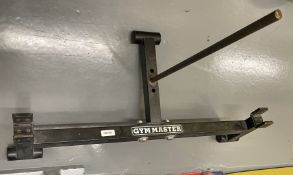 1 x Gym Master Heavy Duty Deadlift Bar Lifter Loading Jack for Powerlifting, Weightlifting, CrossFit