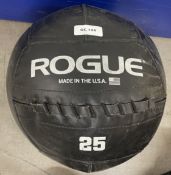 1 x Rogue Medicine Ball - Size: 25 LBS - Manufactured in the USA