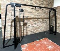1 x Life Fitness Cable Crossover Machine with Dual Adjustable Pulley and Twin Weight Stacks