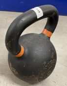 1 x Mirafit Cast Iron 24kg Kettle Bell Weight - 24KG / 53LB