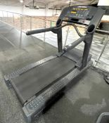 1 x Life Fitness Integrity Series Commercial Treadmill Featuring FlexDeck Shock Absorption and SL