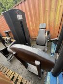 1 x Life Fitness Signature Series Platinum Seated Leg Press Machine with Weight Stack